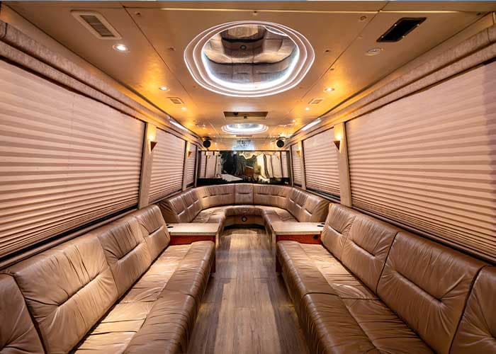 40 Passenger Party Bus - View 1