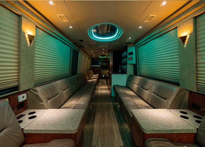 40 Passenger Party Bus - View 3